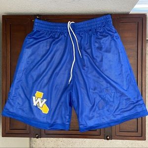 Warriors Blue & White Reversible Shorts - XL